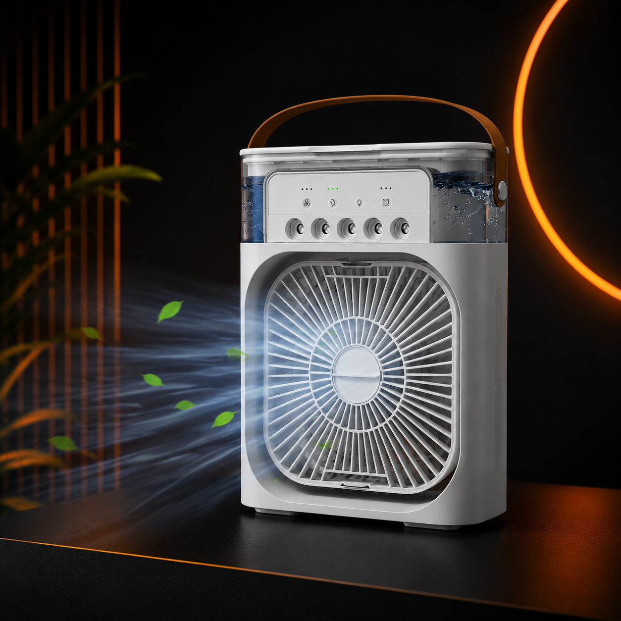 Ledeni Mini Klima Ventilator – Lični Rashlađivač Vazduha (USB, Tih, 3 Brzine)