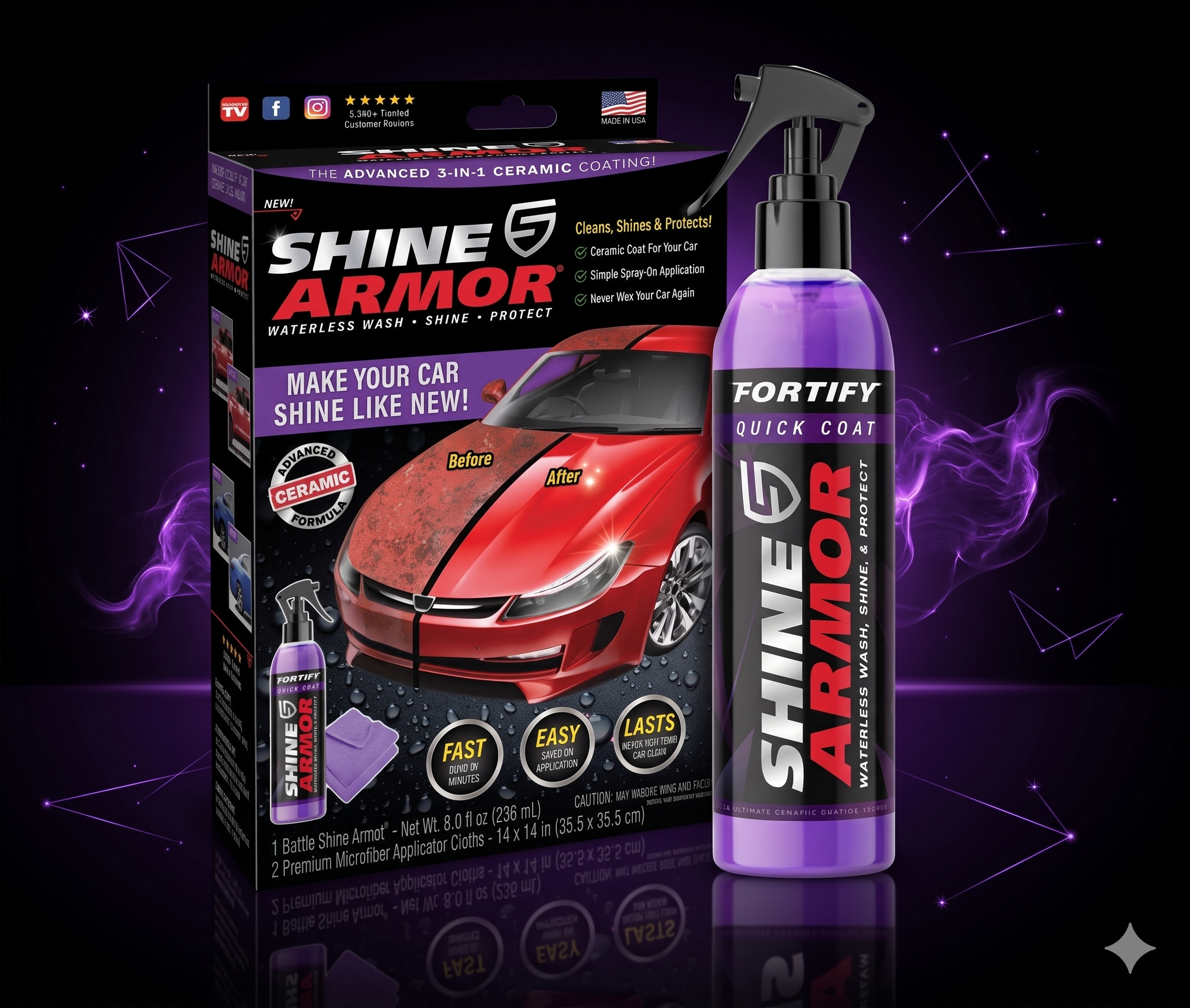 Shine Armor – 3X Jači Sjaj