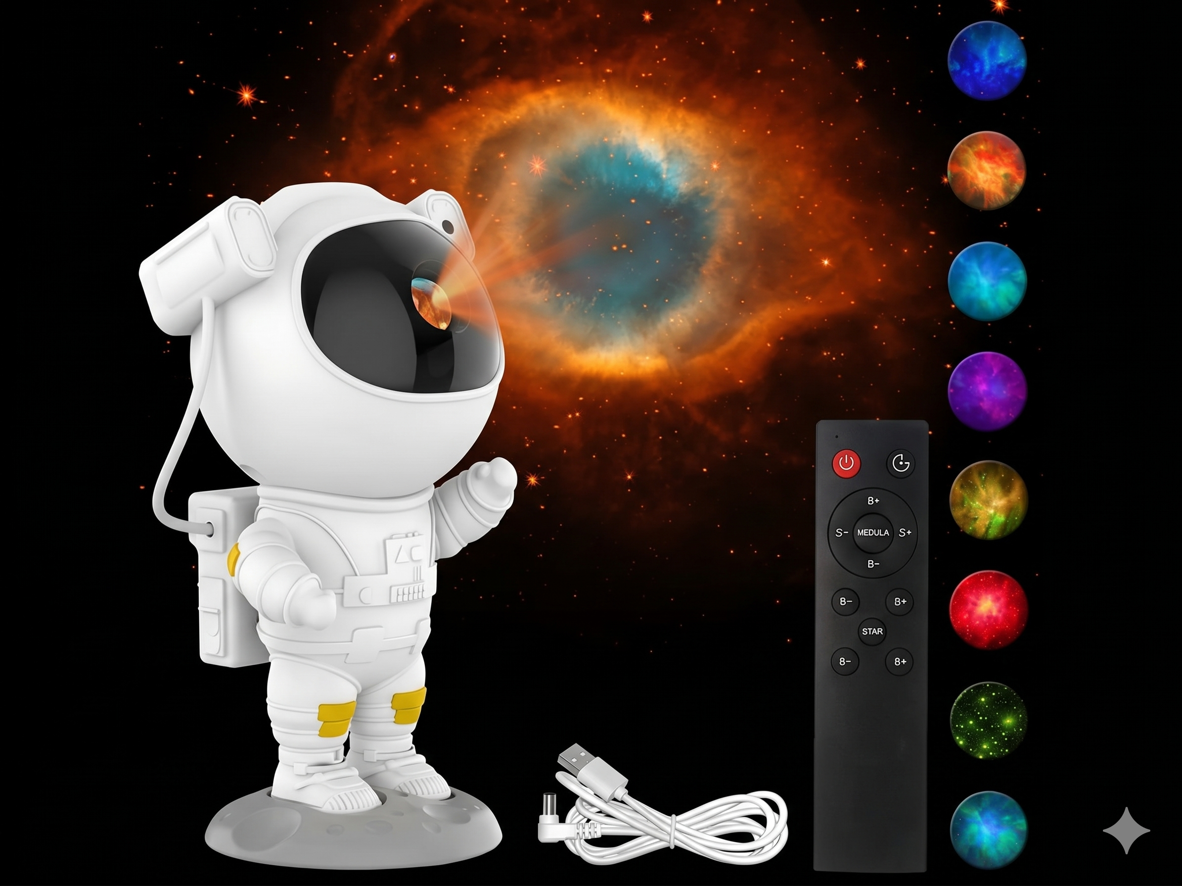 Astronaut projektor