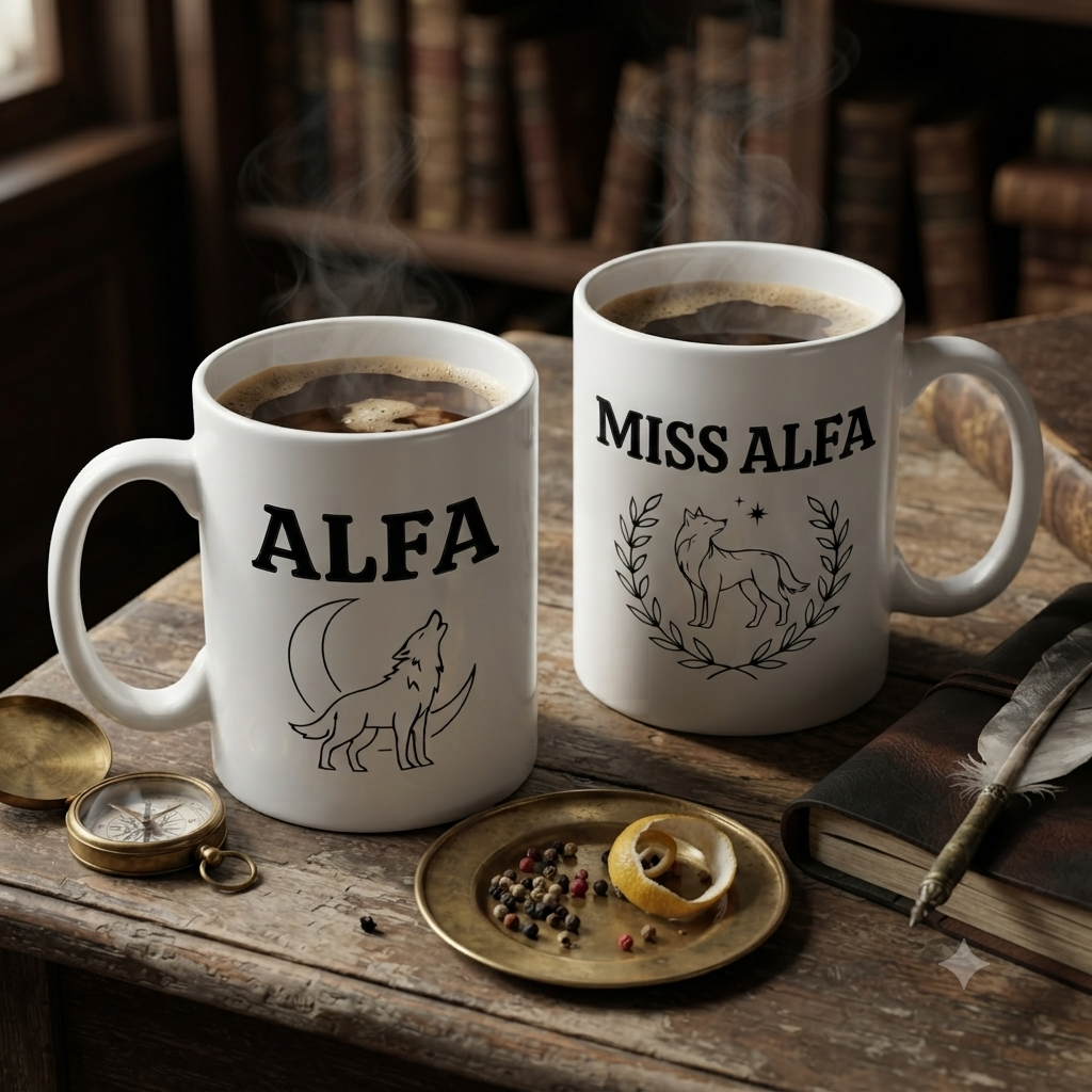ALFA & MISS ALFA – Poklon set od 2 šolje za parove